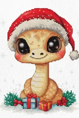 kit ricamo a punto croce - Regali di natale - Luca-S Spedizione Espresso