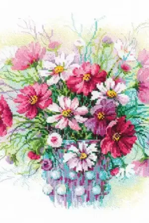 Miglior Prezzo kit ricamo a punto croce - Cosmo in acquerello - Riolis