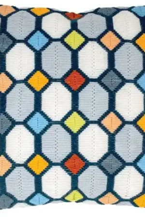 Prezzo Scontato Kit cuscino punto lanciato - Piastrelle 2 - Vervaco