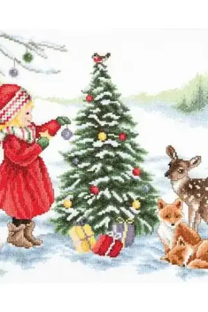 Ultime Pezzi kit ricamo a punto croce - Decorare per Natale - Aïda - Vervaco