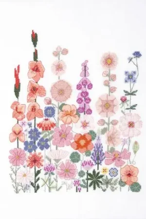 Offerta Del Giorno kit ricamo a punto croce - Fiori rampicanti - DMC