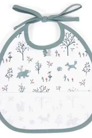 Nuovo Arrivo bavaglino da ricamo - Bavaglino 3 mesi - Forêt enchantée - DMC