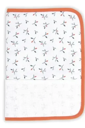 Spedizione Espresso Copri taccuino da ricamo - fogliame - DMC