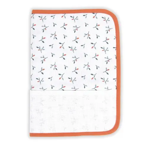 Spedizione Espresso Copri taccuino da ricamo - fogliame - DMC