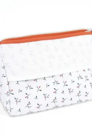 A Buon Prezzo Accessori da ricamo per bambini - Borsa da toilette - Feuillages - DMC