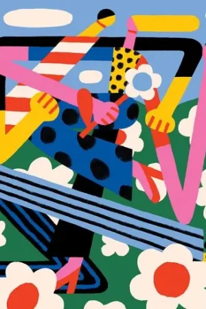 Nuovo Arrivo Canovaccio antico - Danzare tra i fiori - Canevas Fatal