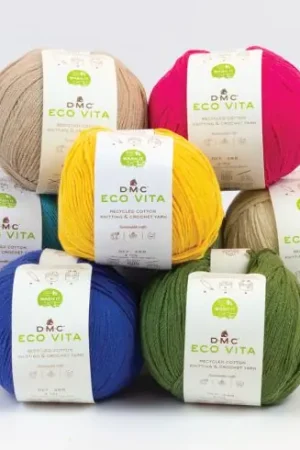 Cotone per maglieria - Eco Vita riciclato - DMC Consegna Rapida