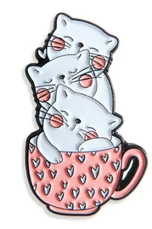 Spedizione Espresso Magnete ad aghi - Migliori amici - Letistitch