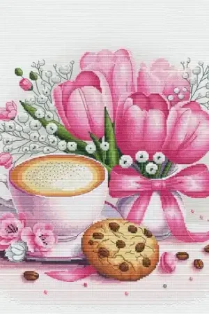 kit ricamo a punto croce - Primavera romantica - Nova Sloboda Ordina Subito