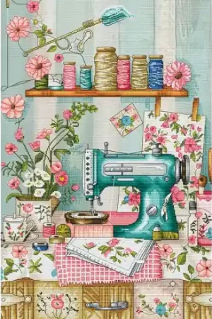 Soddisfatti O Rimborsati kit ricamo a punto croce - Luogo di ispirazione - Nova Sloboda