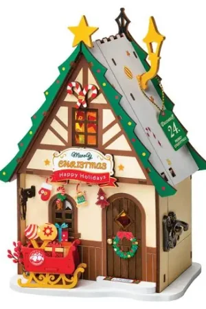 Casa in miniatura - Casa di Natale scintillante - Rolife Occasione