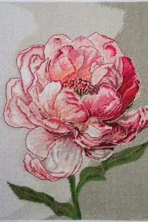 kit ricamo a punto croce - Bellezza leggiadra - Abris Art Promozione