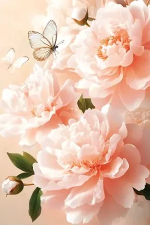 Kit ricamo diamante su telaio - Peonie - Art City Novità