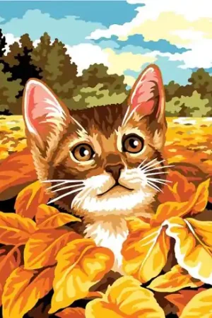 Quantità Limitata Canovaccio antico - Nel mucchio di foglie - SEG de Paris