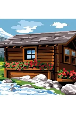 Più Venduto Canovaccio antico - Il torrente dello chalet - SEG de Paris