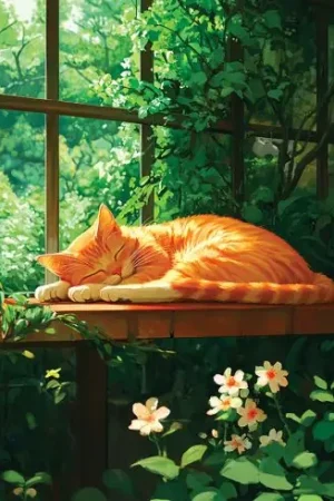 Nuovo Arrivo Kit ricamo diamante su telaio - Fare un pisolino - Art City