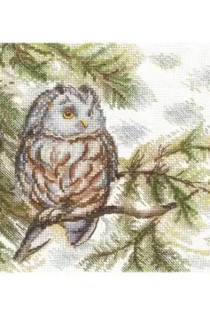 kit ricamo a punto croce - Gufo - Andriana Ultima Occasione