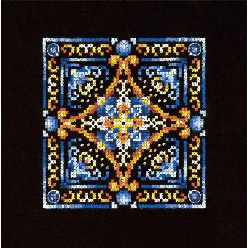 kit ricamo a punto croce - Modello persiano 3 - MP Studia Prezzo Conveniente