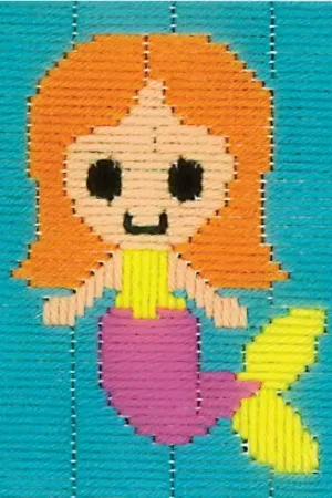 Non Perdere Kit di tela per bambini - Sirena - Vervaco