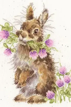 Prezzo Basso kit ricamo a punto croce - Mazzo di trifogli - Bothy Threads