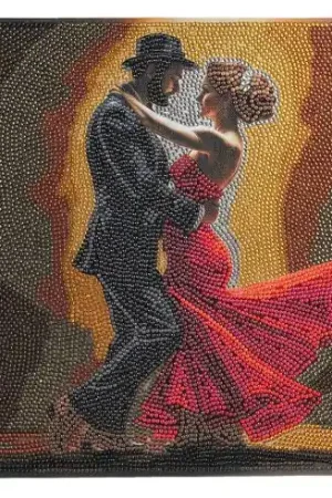 Kit ricamo diamante su telaio - Ballo di mezzanotte - Crystal Art D.I.Y Bestseller