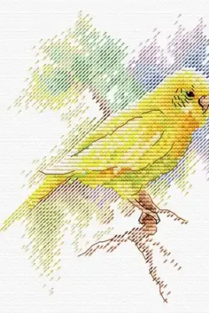 Prezzo Di Fabbrica kit ricamo a punto croce - Amico piumato - MP Studia