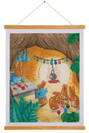 Banner a diamante - La tana - Crystal Art D.I.Y Pagamento Sicuro