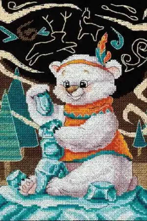 Subito Disponibile kit ricamo a punto croce - Torre di ghiaccio - MP Studia