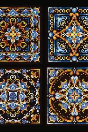 kit ricamo a punto croce - Set di motivi persiani - MP Studia Prezzo Di Fabbrica