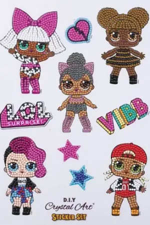 Porta-diamanti - sorpresa lol - Crystal Art D.I.Y Prezzo Ridotto