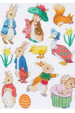 Professionale Porta-diamanti - Pierre Lapin e i suoi amici - Crystal Art D.I.Y