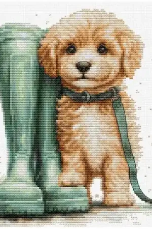 Occasione Imperdibile kit ricamo a punto croce - Per una passeggiata - Luca-S