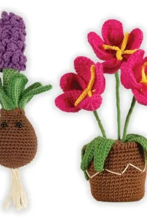 Popolare kit di ganci - Kit fiori all'uncinetto - DMC