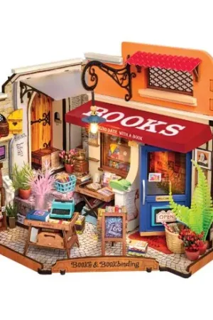Casa in miniatura - Libreria d'angolo - Rolife Spedito Oggi