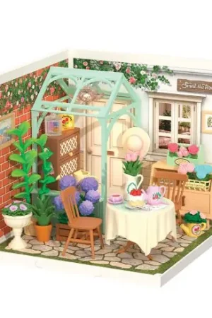 Soddisfatti O Rimborsati Casa in miniatura - Tè nel giardino fiorito - Rolife