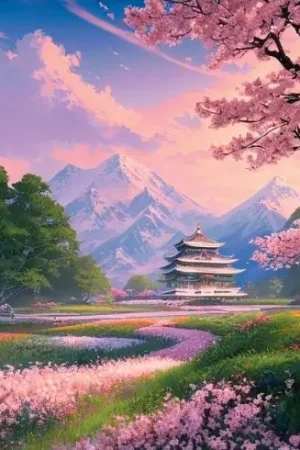 Nuova Collezione Kit ricamo diamante - Primavera in montagna - Wizardi