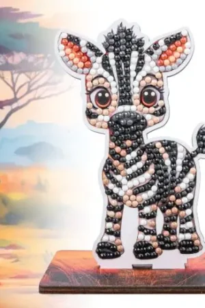Acquista Ora statuetta di diamante - Zebra - Crystal Art D.I.Y