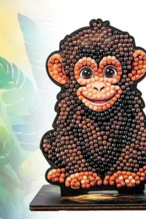 statuetta di diamante - scimpanzé - Crystal Art D.I.Y Bestseller