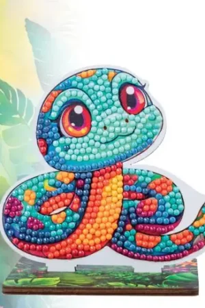 statuetta di diamante - Serpente - Crystal Art D.I.Y Ultimissimo Modello