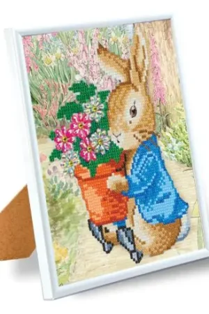Compra Adesso Kit ricamo diamante su telaio - Pierre Lapin - Crystal Art D.I.Y