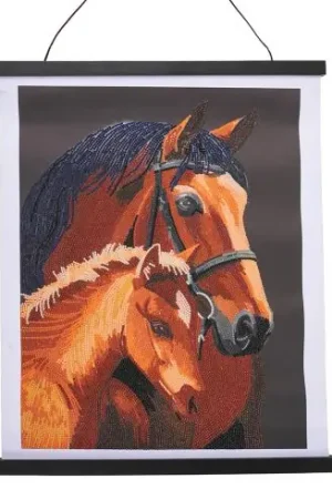 Banner a diamante - cavalla - Crystal Art D.I.Y Ultime Pezzi