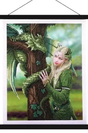 Banner a diamante - Spiriti gentili - Crystal Art D.I.Y Ordina Subito