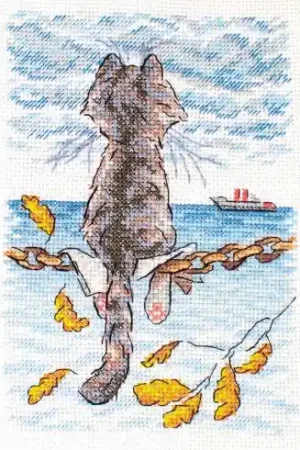 kit ricamo a punto croce - Malinconia - MP Studia Sconto