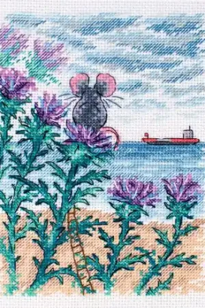 kit ricamo a punto croce - Un pezzo di mare - MP Studia Compra Adesso