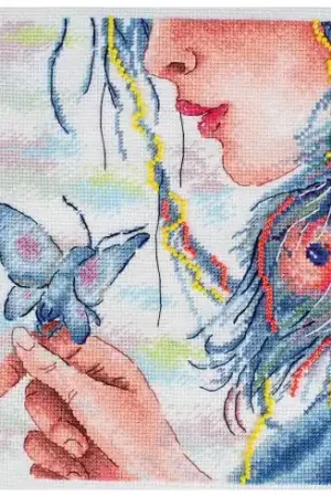 Kit per ricamo a punto croce con perline - La mia anima - MP Studia Scelto Dai Clienti