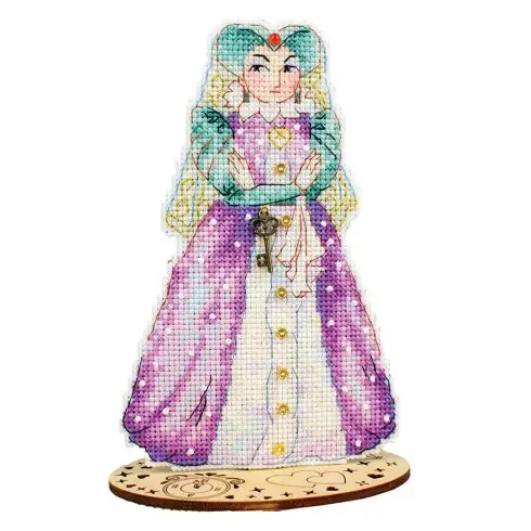 Kit di ornamenti da ricamare - La matrigna di Cenerentola - MP Studia Bestseller