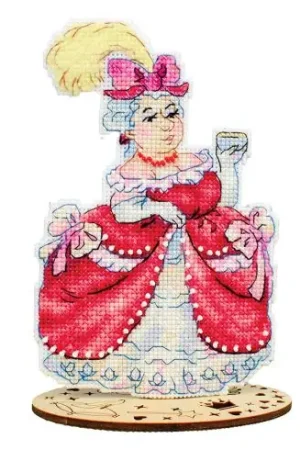 Kit di ornamenti da ricamare - La sorella di Cenerentola 1 - MP Studia Promo Stagionale