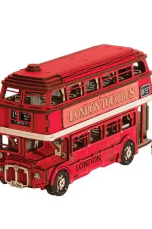 Popolare Puzzle in legno 3D - Tour di Londra in autobus - Rolife