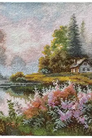 kit ricamo a punto croce - Terra delle nebbie - Andriana Nuovo Arrivo