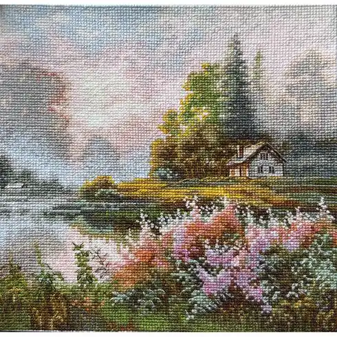 kit ricamo a punto croce - Terra delle nebbie - Andriana Nuovo Arrivo